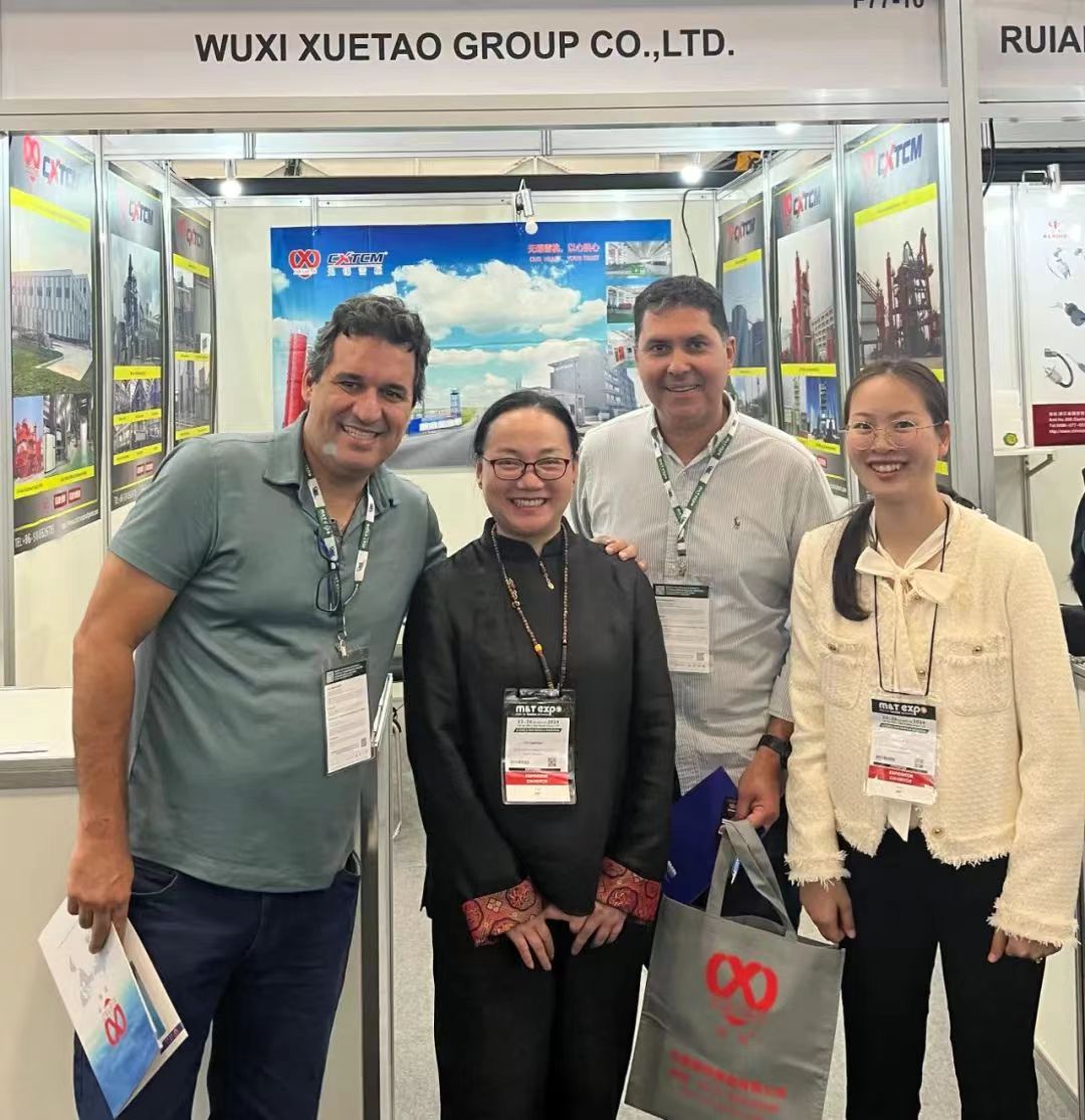 WUXI XUETAO GROUP CO., LTD. ДЕБИТИРАЛ ВО БРАЗИЛ M&T EXPO 2024